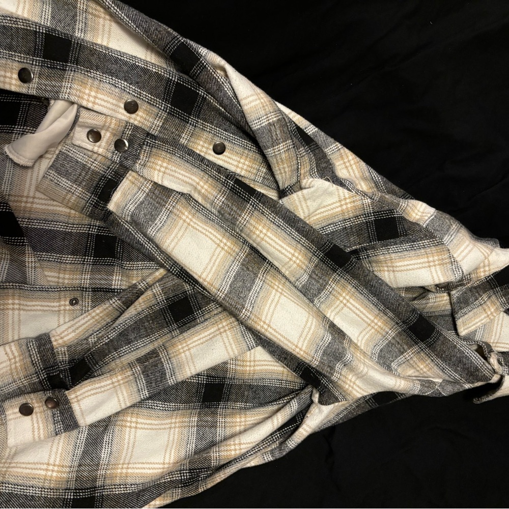Women’s Blue B flannel jacket